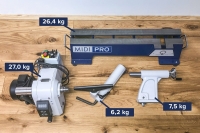 MIDI PRO Tischdrechselbank  DDMIDI-PROSET1